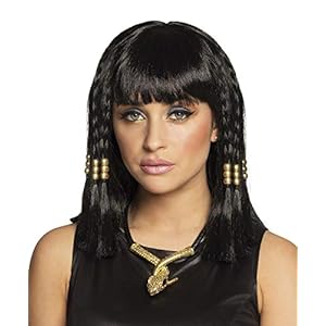 Boland 85048 – Peluca Cleopatra, negra