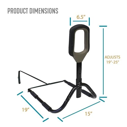 Stander Pt Bedcane, Bed Rail For Elderly Adults, Height Adjustable Bed Assist Bar With Organizer Pouch #TOP1
