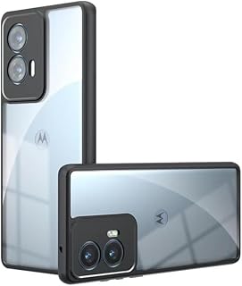 حافظة لهاتف موتورولا ايدج 50 فيوجن، غطاء شفاف من مادة مضادة للتآكل، غلاف بتقنية خاصة لمنع الاصفرار