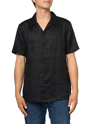 Robe tissée homme KARL LAGERFELD lin manches courtes vêtement été chic