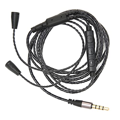 Cable de audio SUNGOOYUE 130cm con micrófono y controles miniatura 3