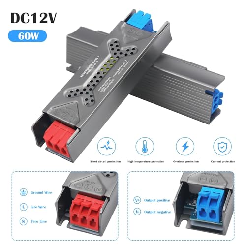 Alimentation ultra-fine 12V 400W à dissipation thermique pour ruban LED - 2