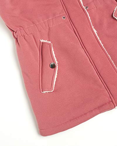 URBAN REPUBLIC Girls' Winter Jacket - Midweight Coat Sherpa Lined Anorak Jacket - Weather Resistant Coat for Girls (7-16)3