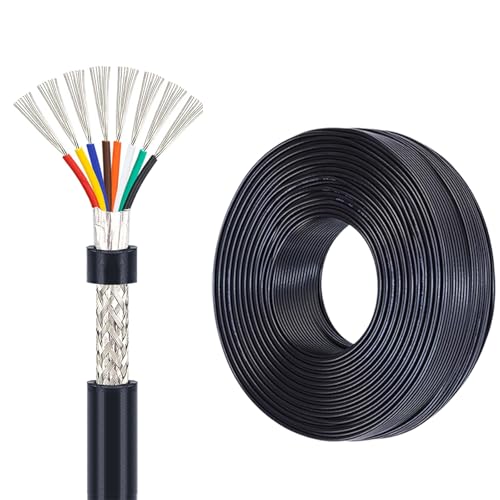 Câble pour contrôle industriel et commande numérique CNC flexible 8C