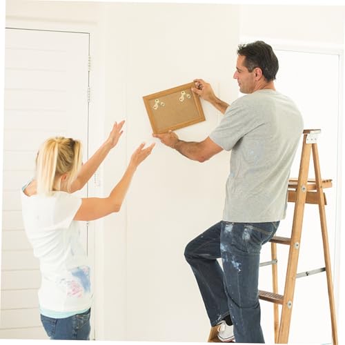 Image of jojofuny Brick Wall Hangers Wall Hanging Film Kit Picture Hanging Hooks for Frames Decor and Clocks