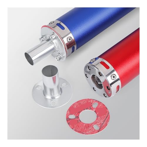 Silenciador de moto de 23 mm que reduce el ruido en motores de 50-250 cc 5