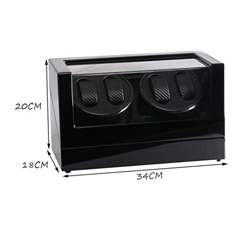 Caja giratoria para 4 relojes automáticos con motor silencioso 4