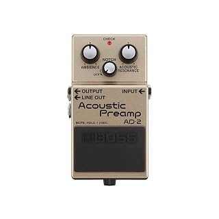 Boss AD-2 Acoustic Preamp Guitar Pedal - Les Beatles, Paul McCartney, John Lennon, RIngo Starr, George Harrison Boss AD-2 Acoustic Preamp Guitar Pedal – Image 6