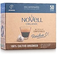 NOVELL - Café Descaffeinato Residuo 0 50 Unidades | Compatibles