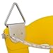 Swing Set Stuff Inc. Half Bucket Seat with SSS Logo Sticker, Yellow