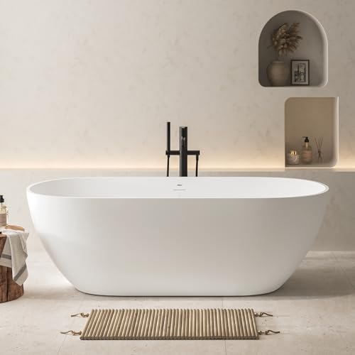 FerdY Fiji 69in Stone Resin Tub