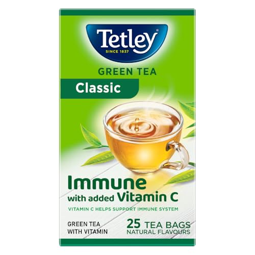 Image of Tetley Green Tea, Pure Original, 25 Tea Bags