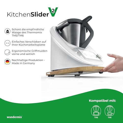 Gleitbrett für Thermomix TM6 und TM5 – KitchenSlider H V2 Plus
