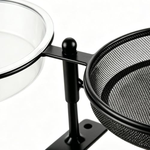 Plateau en maille résistant pour bain d'oiseaux sur balustrade de jardin ou balcon
