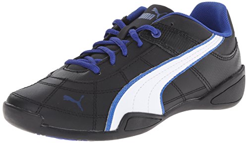 PUMA Tune Cat B 2 JR Sneaker (Little Kid/Big Kid) , Black/White/Surf The Web, 6.5 M US Big Kid