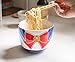 Sailor Moon Japanese Ceramic Dinnerware Set | Includes 16-Ounce Ramen Bowl and Wooden Chopsticks | Asian Food Dish Set For Home Kitchen | Kawaii Anime Gifts