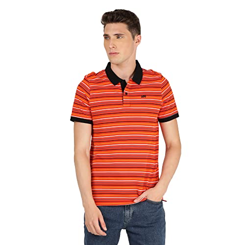 Image of Lee Men's Striped Slim Fit Tshirts