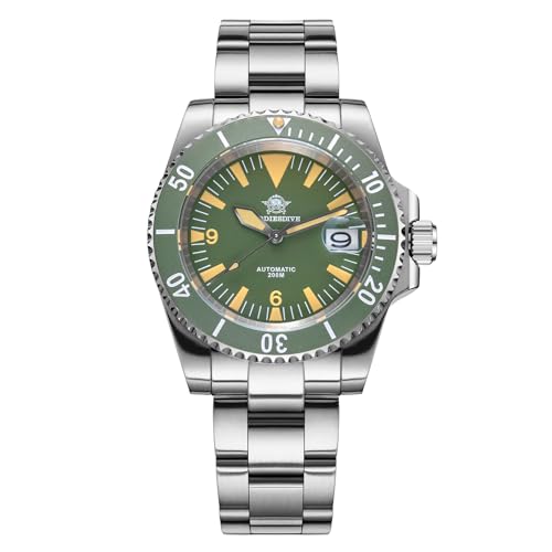 【Caratteristiche】Lancette a spada con indici gialli luminosi e un grande triangolo a ore 12, quadrante nero da 41 mm, sensazione di militare retrò molto forte.