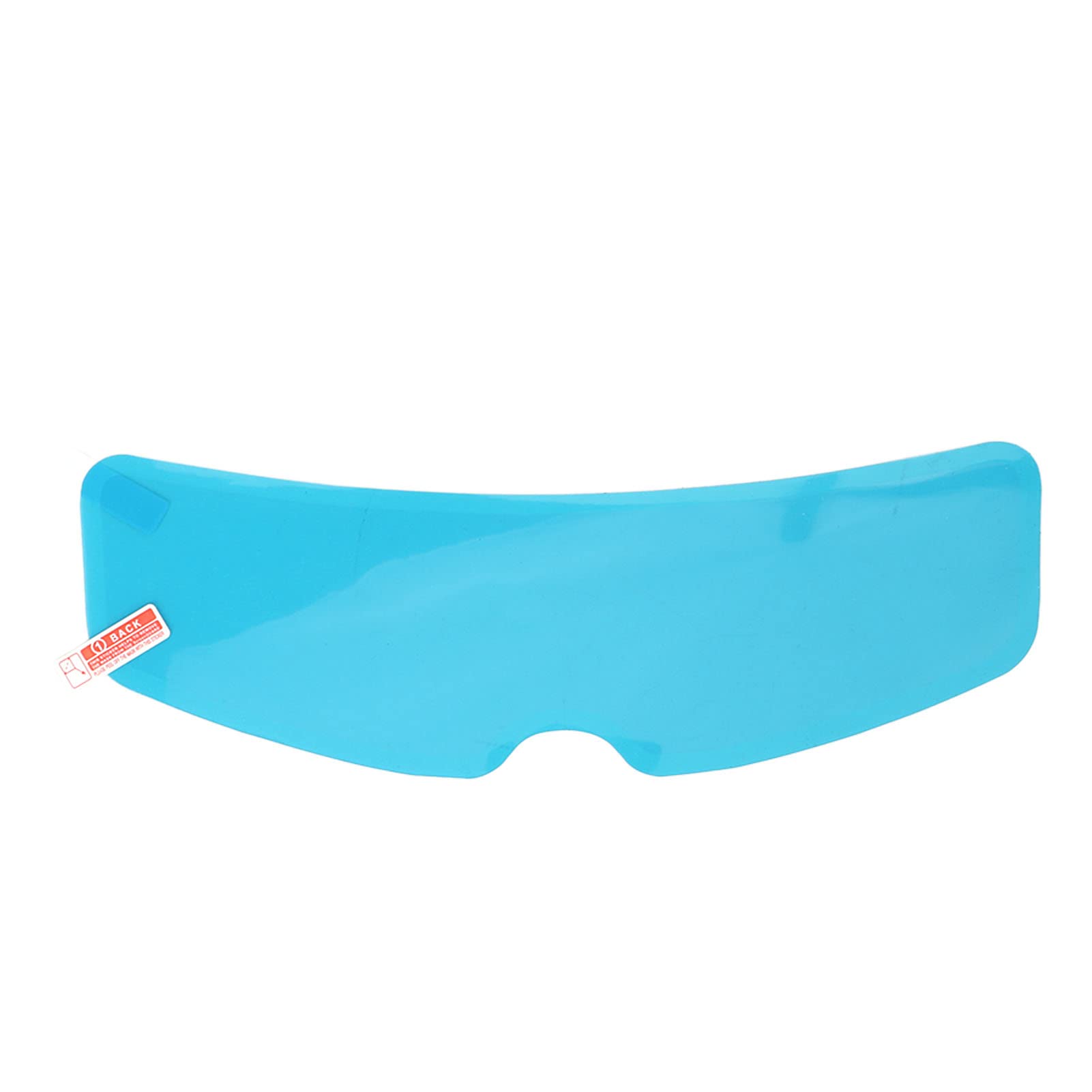 Kask Film Przeciwdeszczowy, 24,5 Cm Kask Motocyklowy Folia Przeciwdeszczowa Wodoodporny Przeciwmgielny Kask Visor Uniwersalny do Jazdy na Rowerze