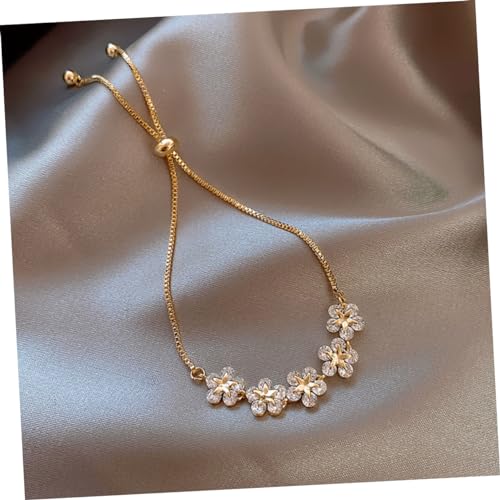 Bracelet de fleur bijoux de poignet pour femmes et filles accessoire chic mode