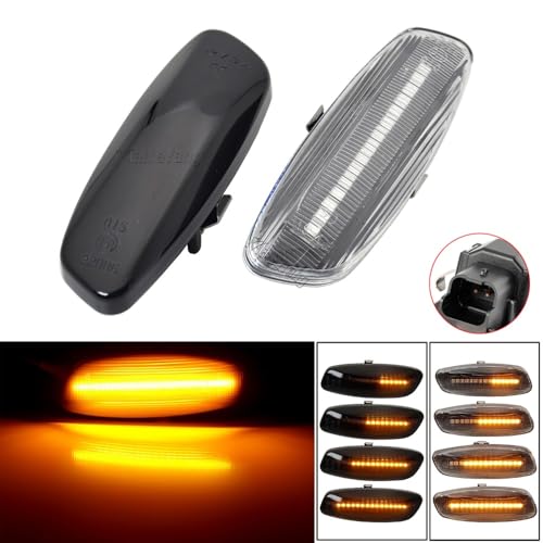 Intermitentes laterales LED dinámicos para Citroën C3 C4 C5 y DS3 2