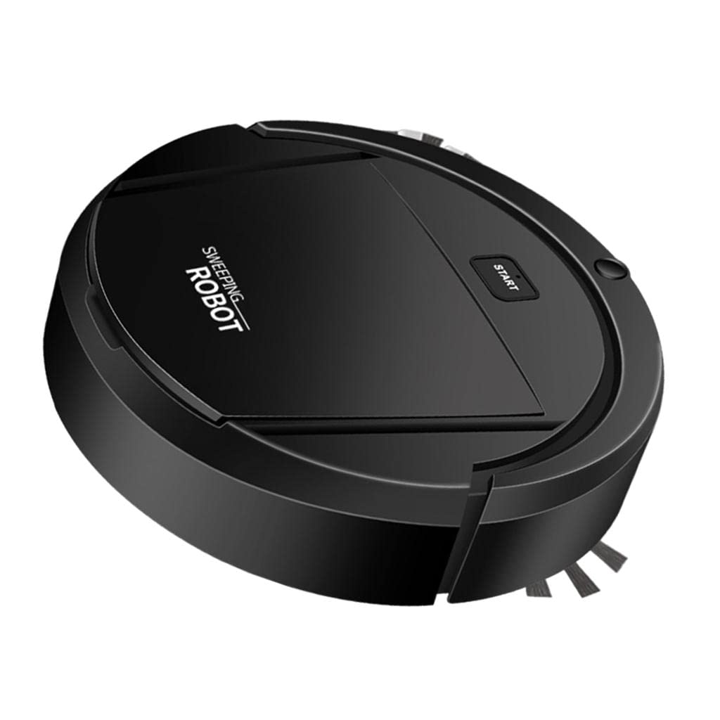 Robot Vacuum Cleaner Multifunctional Rechargeable Mini for Home Pet Hair Black Handbag-image-47