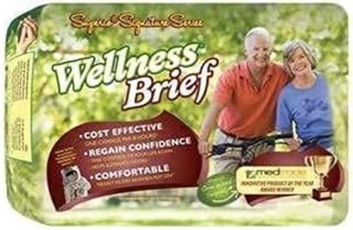 Unique Wellness Briefs Superio Series, Size Medium (24