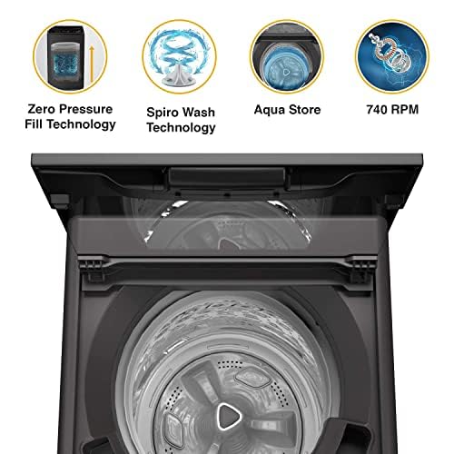 Whirlpool 6.5 Kg Royal Fully-Automatic Top Loading Washing Machine (WM ROYAL 6.5 GREY 5YMW, ZPF Technology) - Image 5