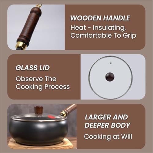 Wok de hierro sin recubrimiento 24 cm miniatura 6
