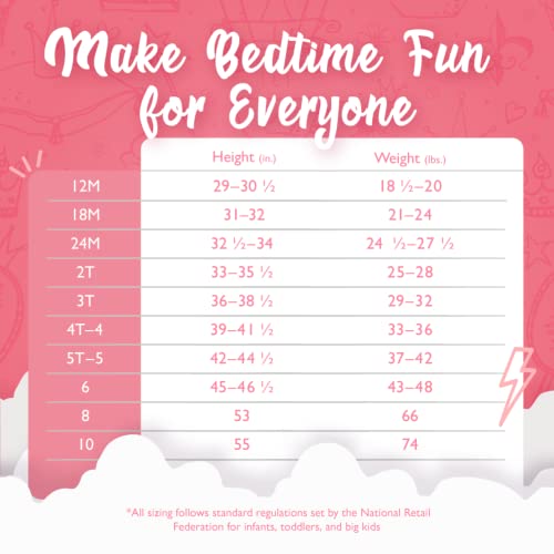 Disney Girls' Fantasy Gown Nightgown - Image 7