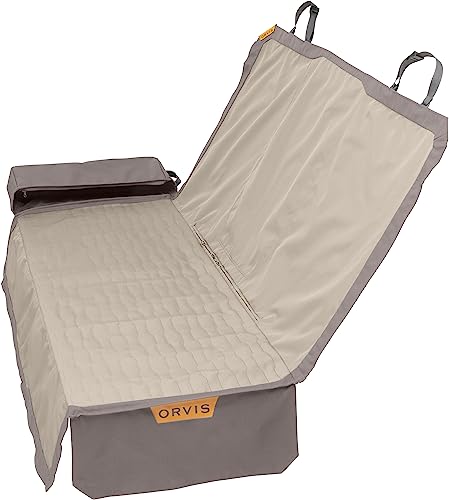 Orvis Dog Tough Trail Seat Protector, Hummus - Mid Size