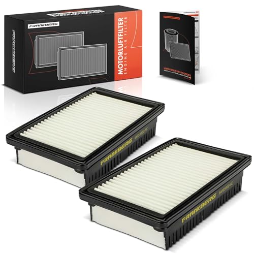 Image of Frankberg 2x Engine Air Filters Compatible with Bayon BC3 1.0L 1.2L Petrol 2021-2024 i20 GB IB 1.0L-1.4L Petrol/Diesel 2014-2024 Replace# 28113-C8000