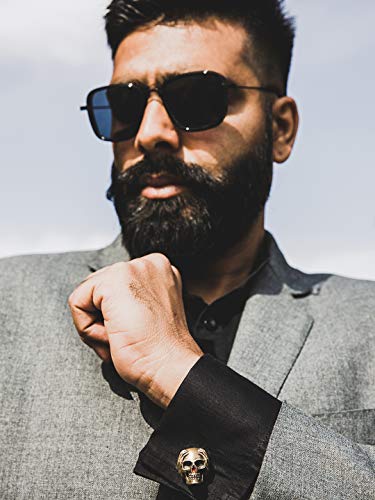 Gemelli a forma di teschio sordi, gemelli fatti a