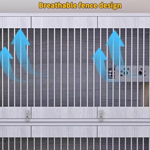 Caja de arena para gatos ventilada para evitar malos olores 6