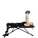 Vanswe Foldable Workout Bench Adjustable Weight Bench Press 650 LBS Weight Capacity for Strength Training Home Gym Equipment