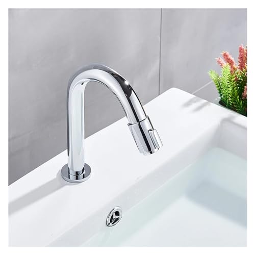 Robinet de lavabo noir mat à eau froide unique pour vasque monopoint