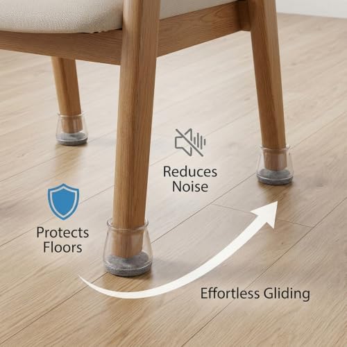 Protectores de suelo para patas de silla antiarañazos: adiós a las marcas en madera y azulejo 5