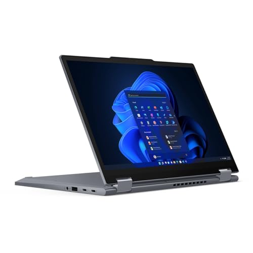 Image of Lenovo ThinkPad X13 Yoga Gen 4 13.3 inch WUXGA 2-in-1 Touchscreen Laptop, Intel Core i7-1365U 1.8GHz, 16GB RAM, 512GB SSD, Windows 11 Pro, Storm Gray