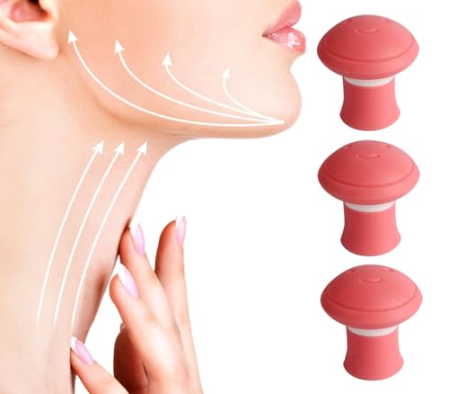 3 Piezas Ejercitador de Mandíbula,Jawline Exerciser,Ejercitador Facial,Tono de Mandíbula, Ejercitar la Mandibula para Mujeres y Hombres,Tonificador Facial