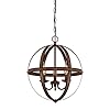 Westinghouse Lighting 6353600 Stella Mira Chandelier, 3 Light, Barnwood 41YtNQQDGrL. SS100