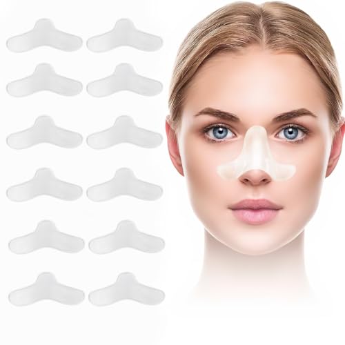 12 Pack Nasal Pads for Mask, Gel Nose Pads, Nose Gel...