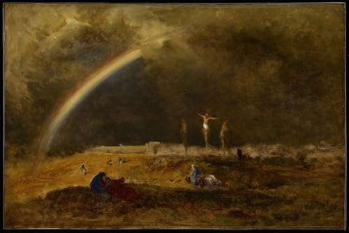 Peinture paysage George Inness, deco murale pour creer une atmosphere sereine dans le salon