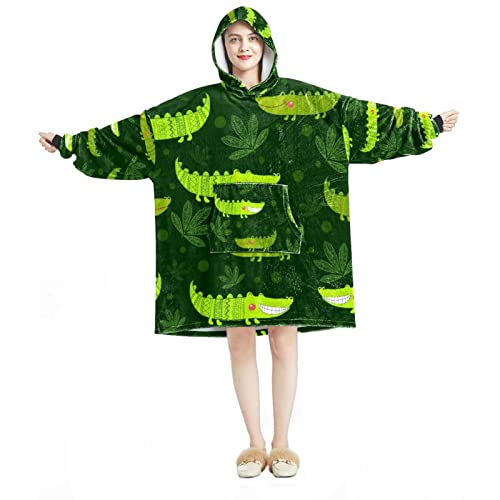 Sweat à capuche surdimensionné flanelle pour contrer le froid à la maison