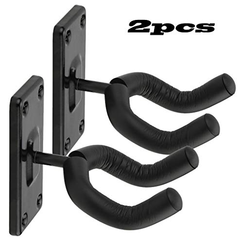 Hidaer Guitar holder Guitar Hanger Wall Hook Stand for Bass Electric Acoustic Guitar