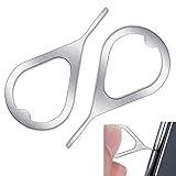 2 Stück SIM Karten Nadel, SIM Karten öffner Werkzeug Zum Entfernen Von SIM Pin Nadel, Pins Zum Öffnen Und Auswerfen Der SIM Tool, SIM Nadel SIM Karten , Kompatibel Mit Allen Samsung Galaxy smartphones