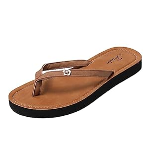 JOMIX Teenslippers voor dames, zomer, strandschoenen, antislip, slippers voor thuis, zwembad