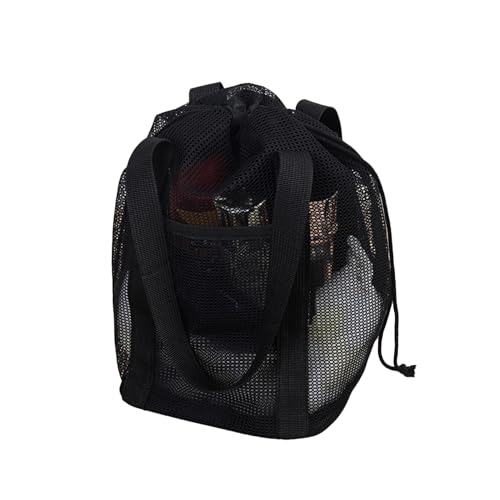 Mesh Beach Bag - Women Beach Grocery Mesh Tote,Spacious Lightweight Gym Travel Accessories for Clothes Towels Toys Shopping