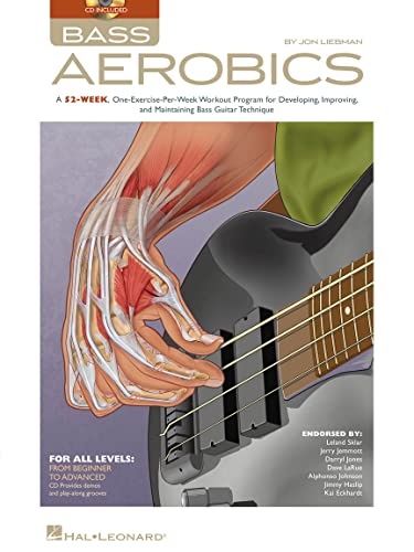 Bass Aerobics Bass Guitar Exercise Book with Online Audio | ...