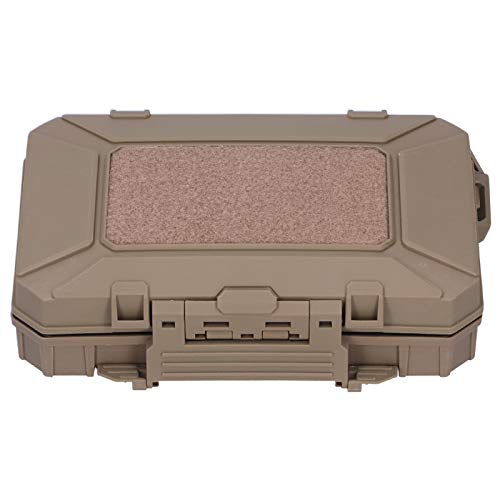 JTLB Caja de almacenamiento de nailon de seguridad para exteriores, resistente a los golpes, para equipos de supervivencia, con cerradura (color de suelo)