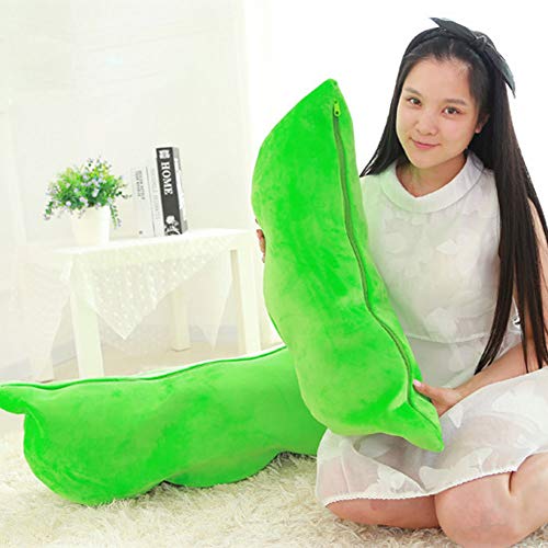 Aisoway PEA gevulde plant pop Kawaii voor kinderen jongens meisjes cadeau PEA gevormd kussen speelgoed leuke kinderen… - Afbeelding 5